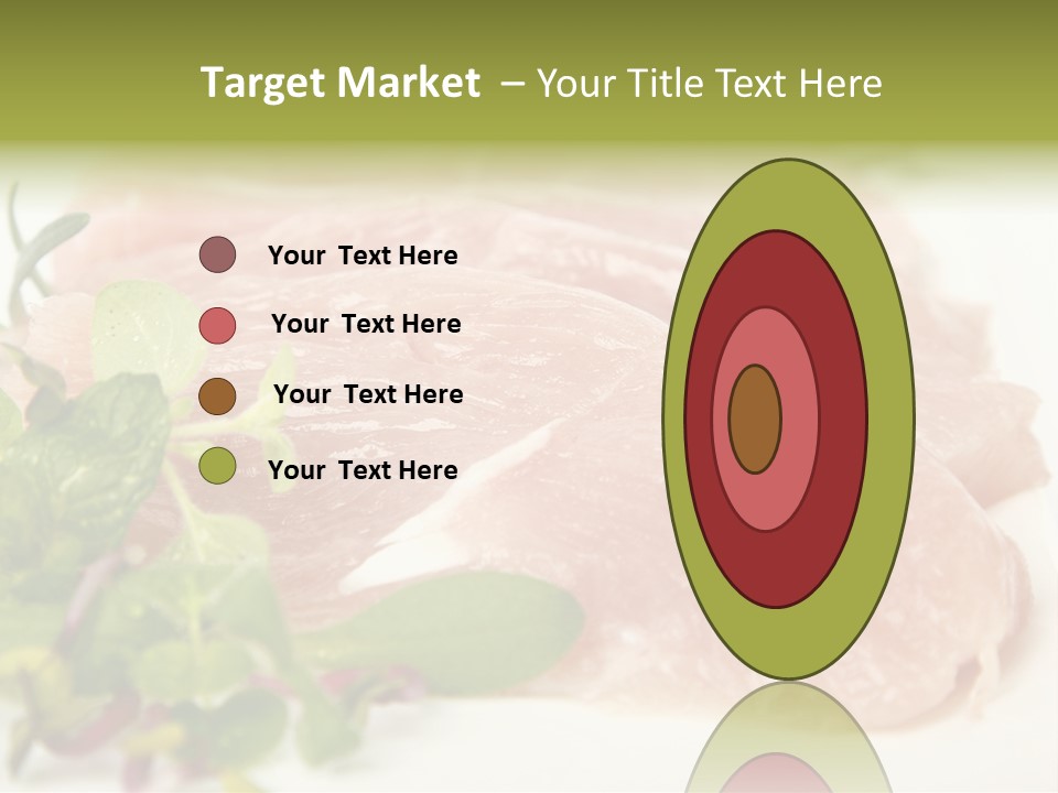Turkey Steaks PowerPoint Template