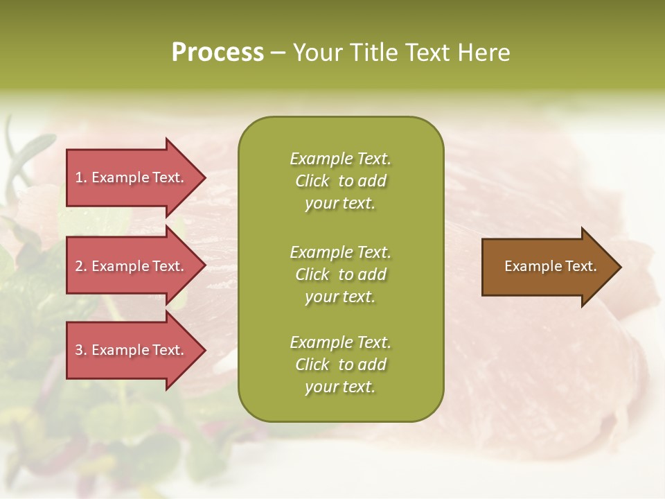 Turkey Steaks PowerPoint Template