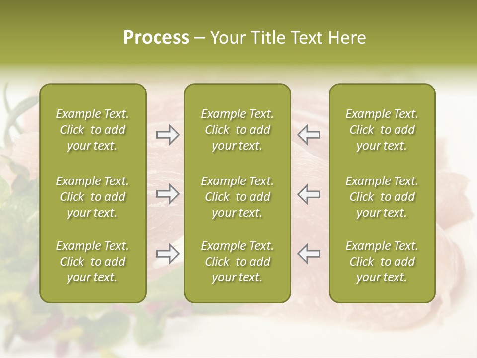 Turkey Steaks PowerPoint Template