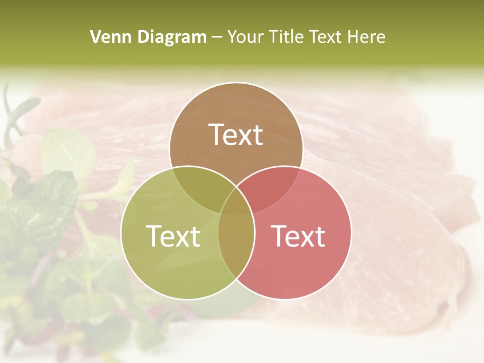 Turkey Steaks PowerPoint Template