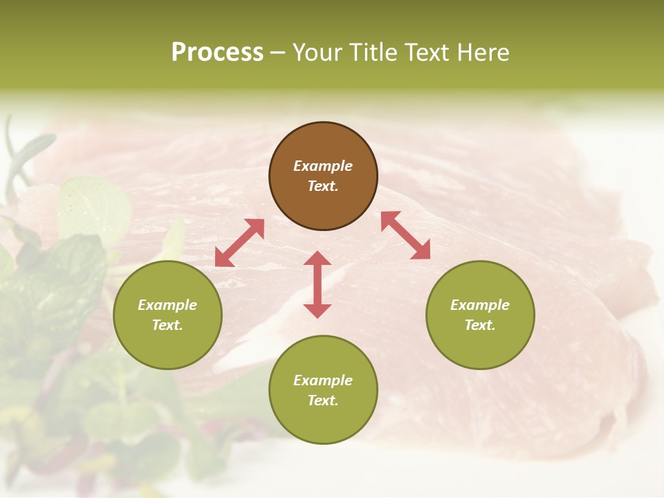Turkey Steaks PowerPoint Template