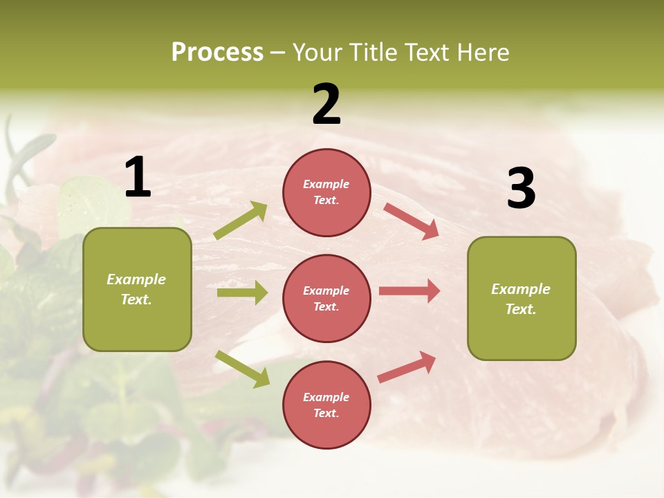 Turkey Steaks PowerPoint Template