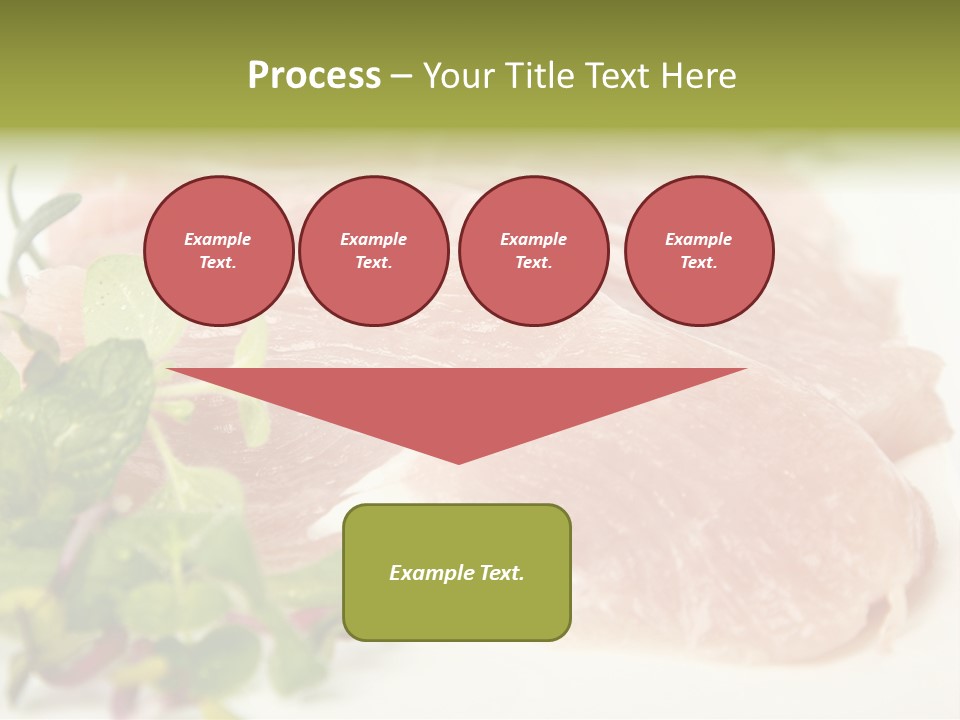 Turkey Steaks PowerPoint Template