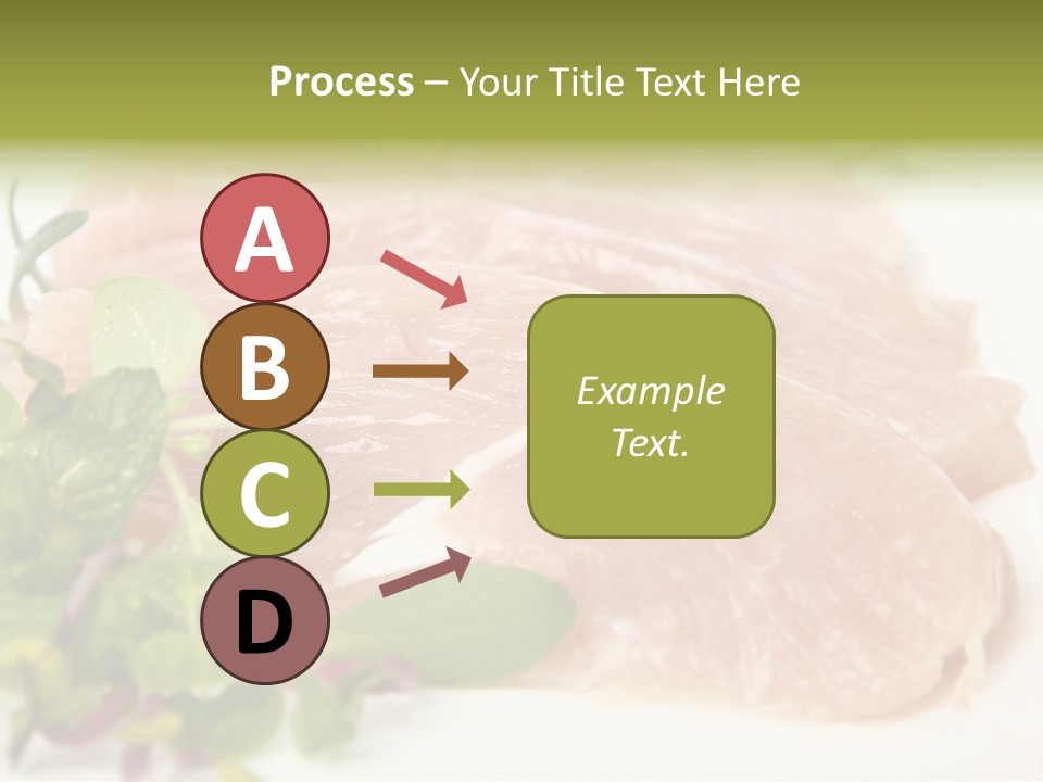 Turkey Steaks PowerPoint Template