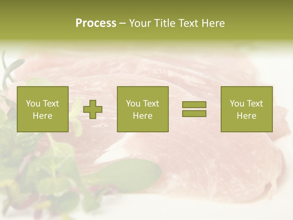 Turkey Steaks PowerPoint Template