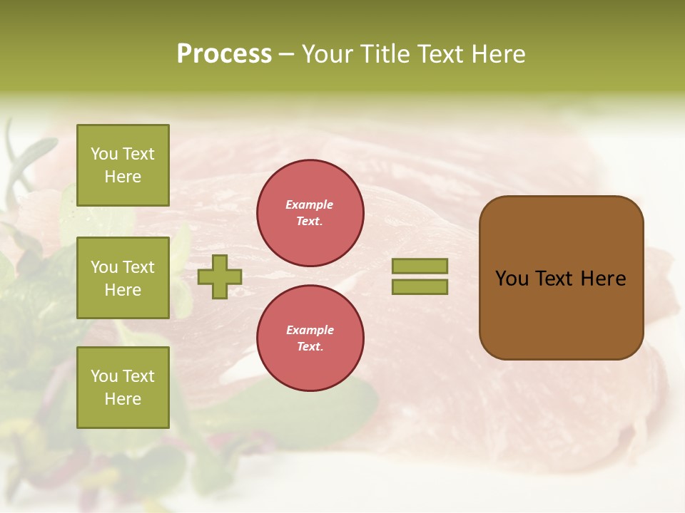 Turkey Steaks PowerPoint Template