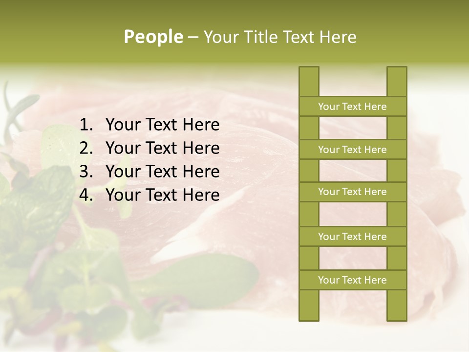 Turkey Steaks PowerPoint Template