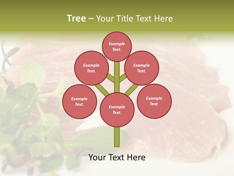 Turkey Steaks PowerPoint Template