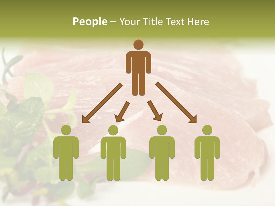 Turkey Steaks PowerPoint Template