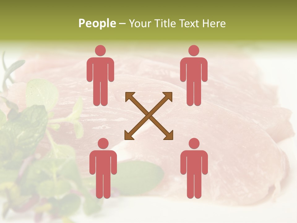 Turkey Steaks PowerPoint Template