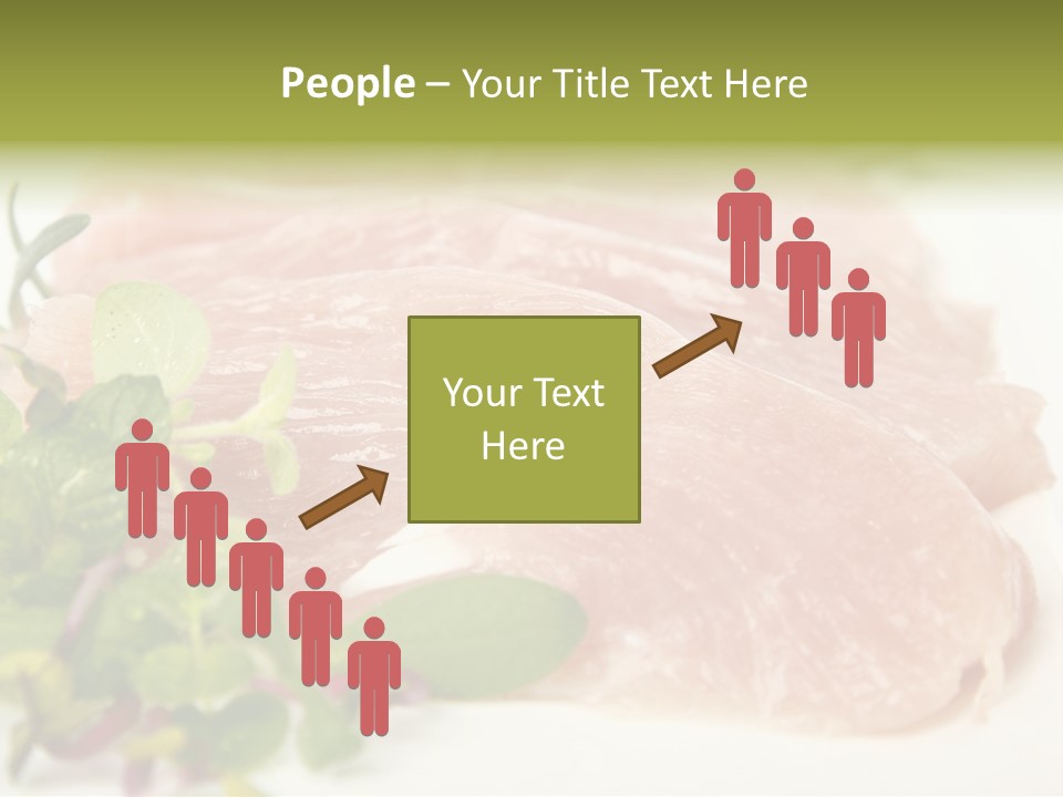 Turkey Steaks PowerPoint Template