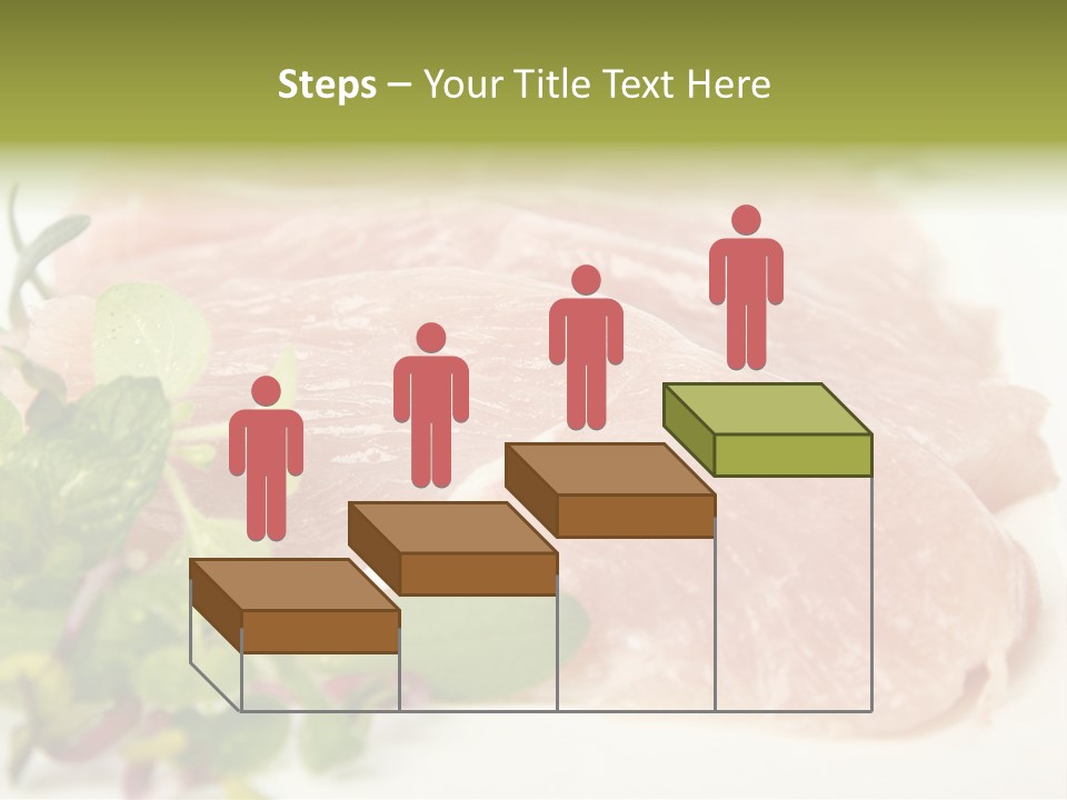 Turkey Steaks PowerPoint Template