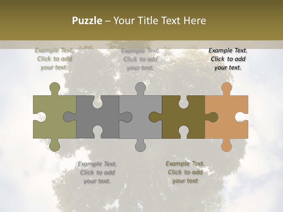 Round Park PowerPoint Template