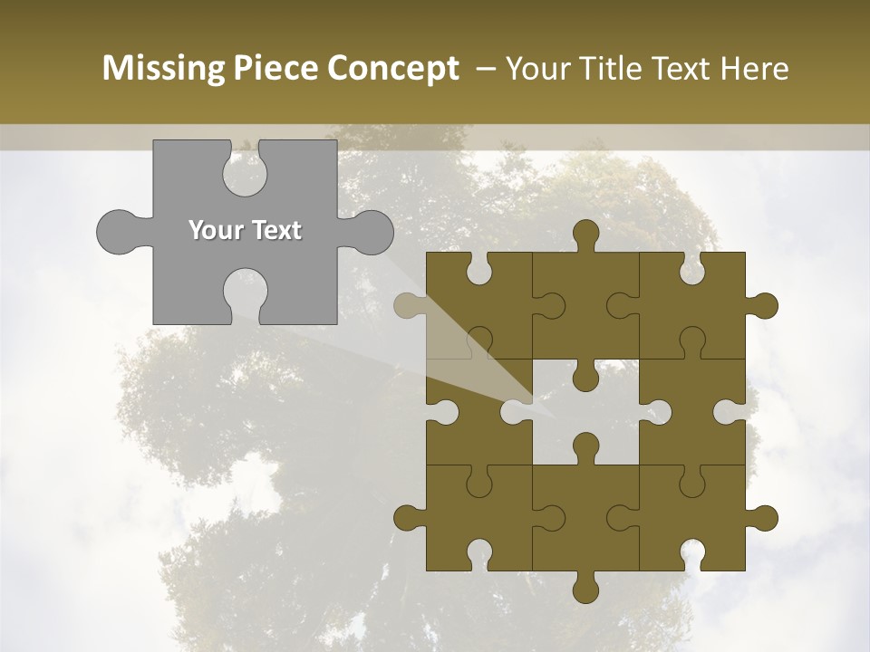 Round Park PowerPoint Template