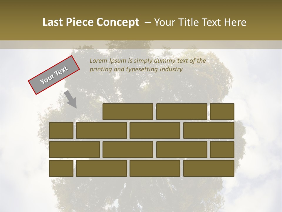 Round Park PowerPoint Template