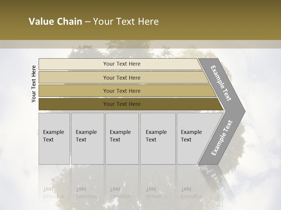 Round Park PowerPoint Template