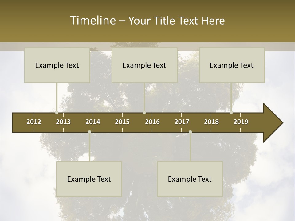 Round Park PowerPoint Template