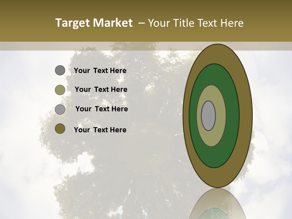 Round Park PowerPoint Template
