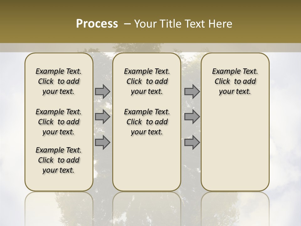 Round Park PowerPoint Template