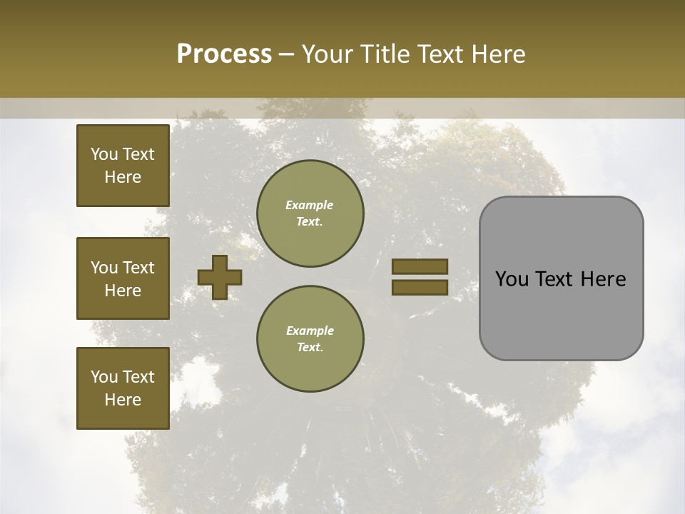 Round Park PowerPoint Template