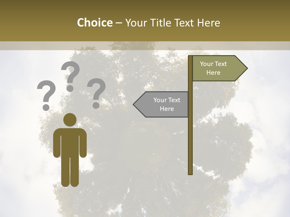 Round Park PowerPoint Template