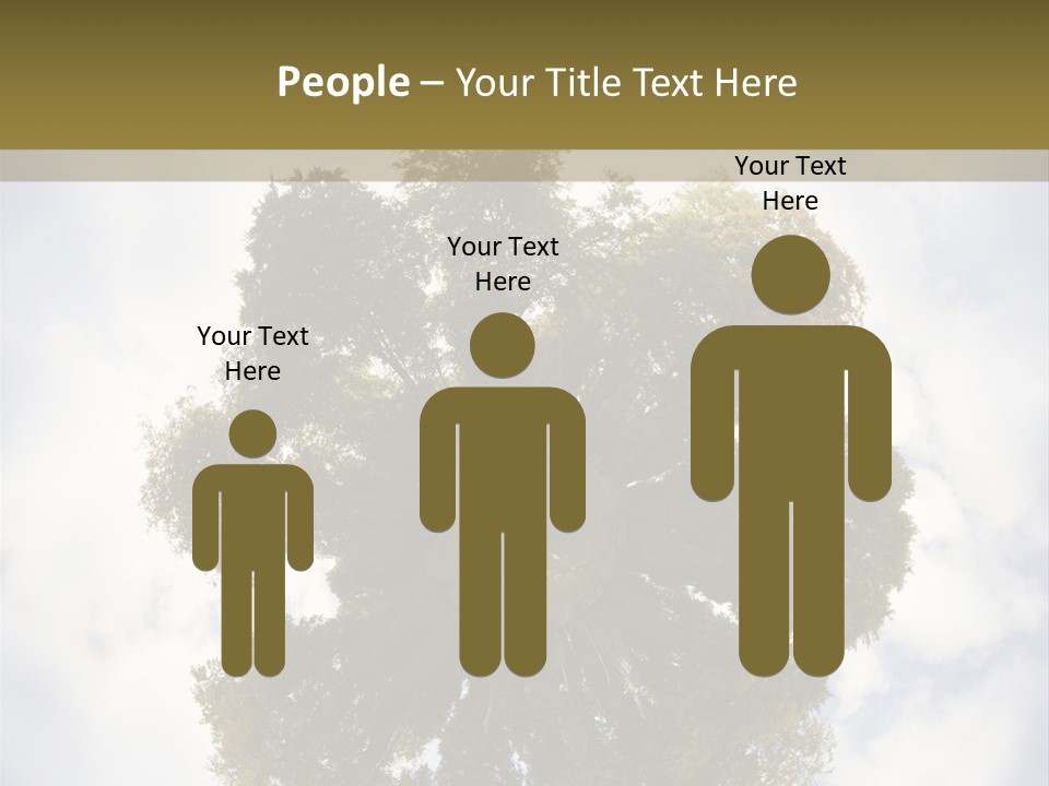 Round Park PowerPoint Template