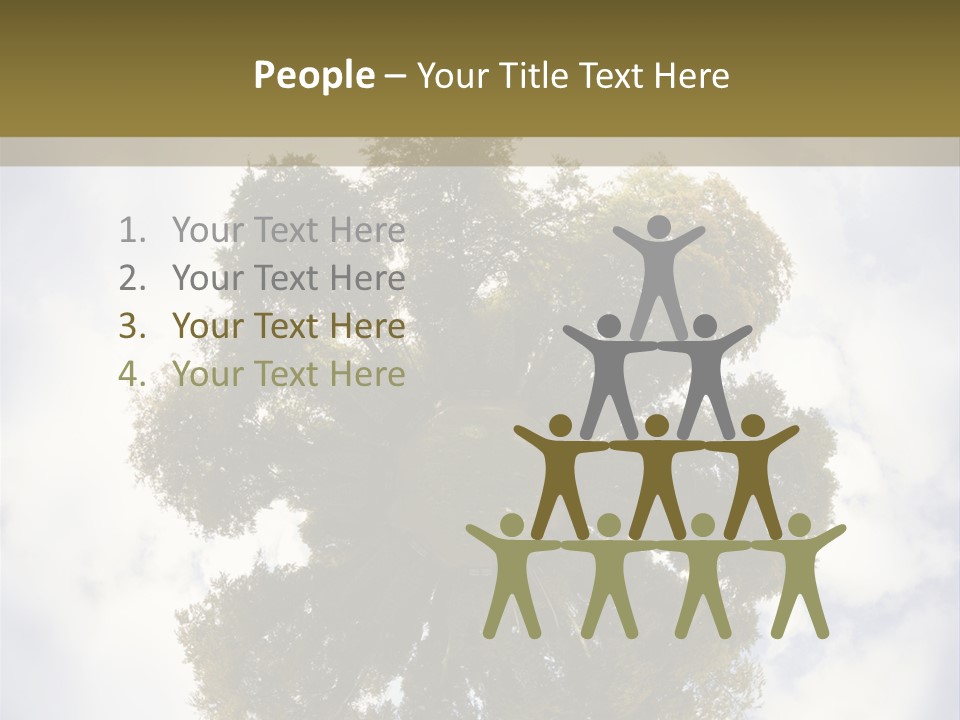 Round Park PowerPoint Template