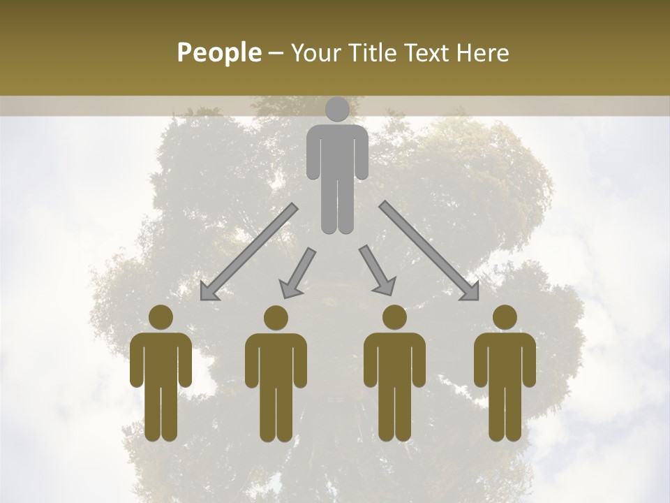 Round Park PowerPoint Template