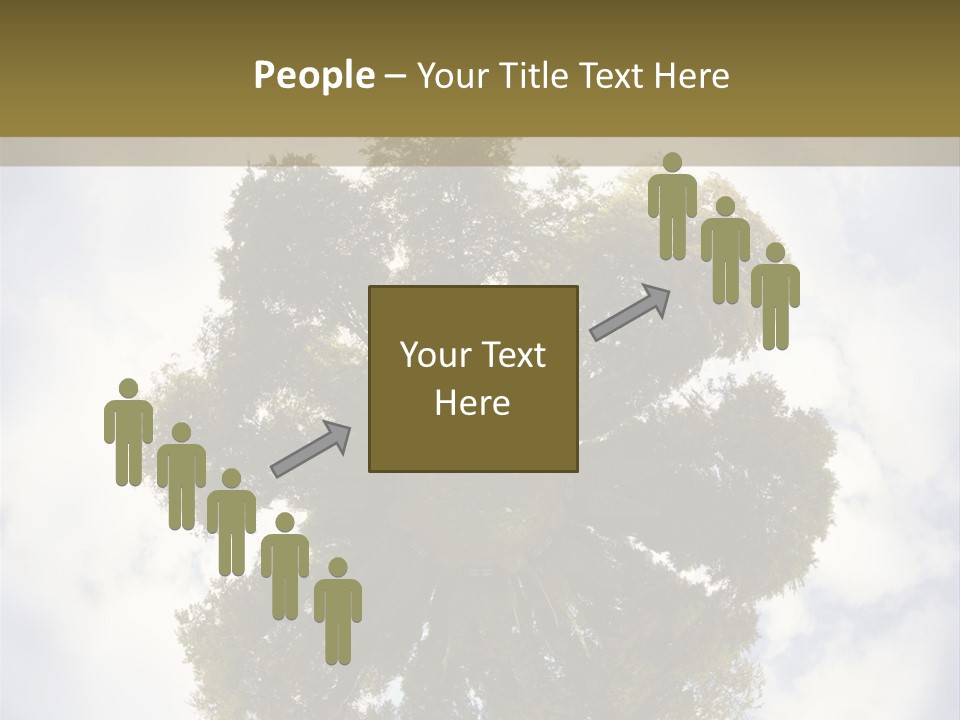 Round Park PowerPoint Template