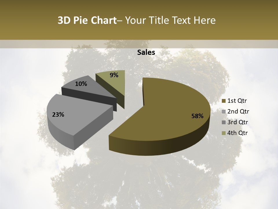 Round Park PowerPoint Template