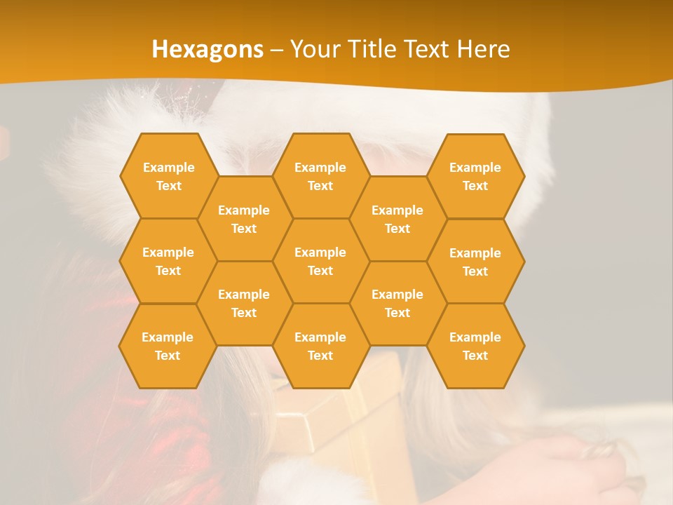 Christmas Girls PowerPoint Template