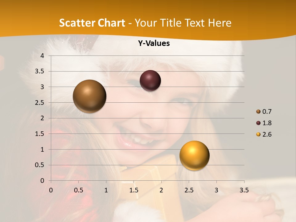 Christmas Girls PowerPoint Template