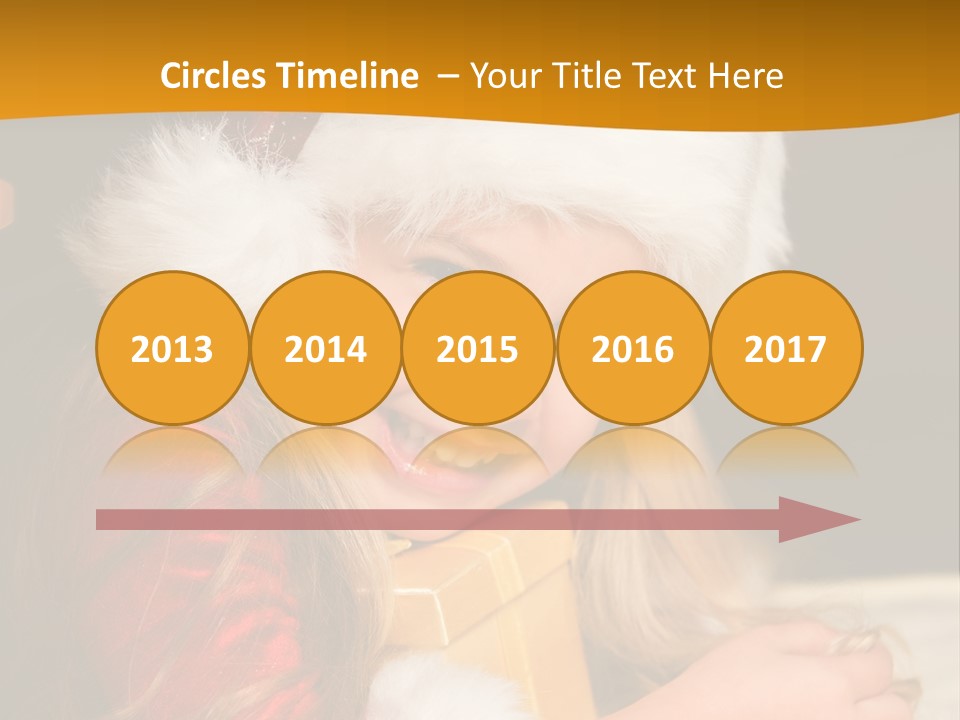 Christmas Girls PowerPoint Template