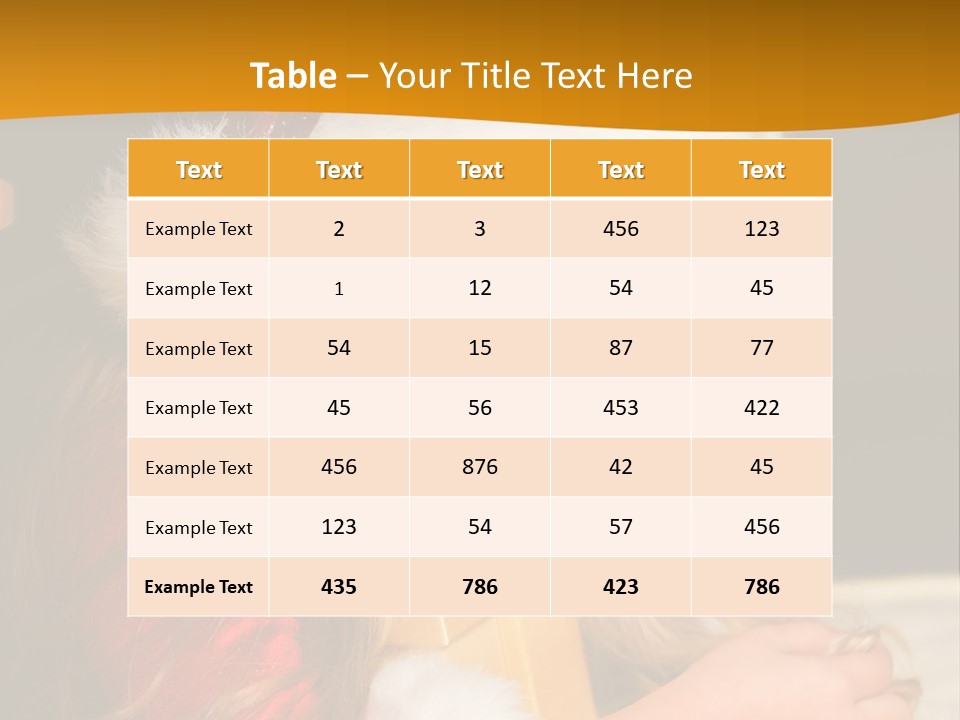 Christmas Girls PowerPoint Template