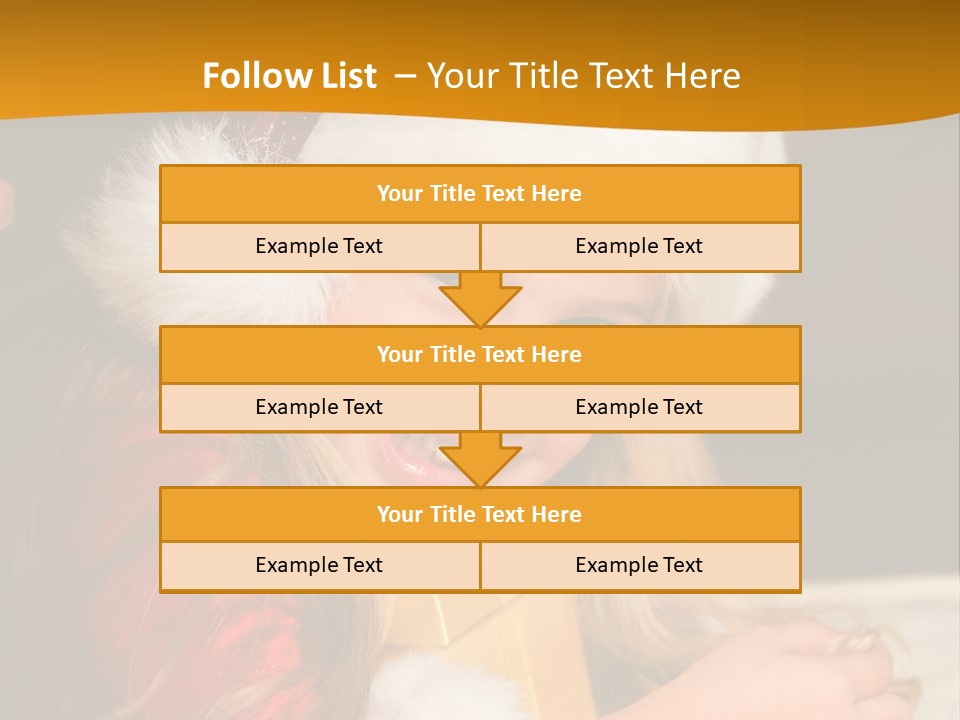 Christmas Girls PowerPoint Template