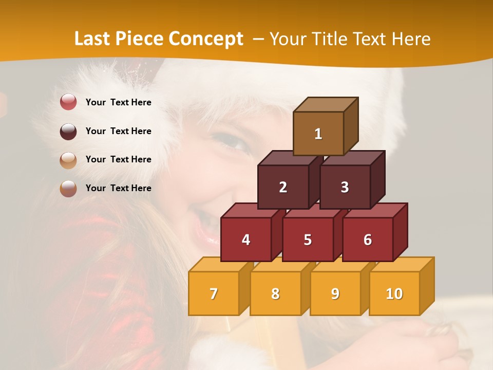 Christmas Girls PowerPoint Template