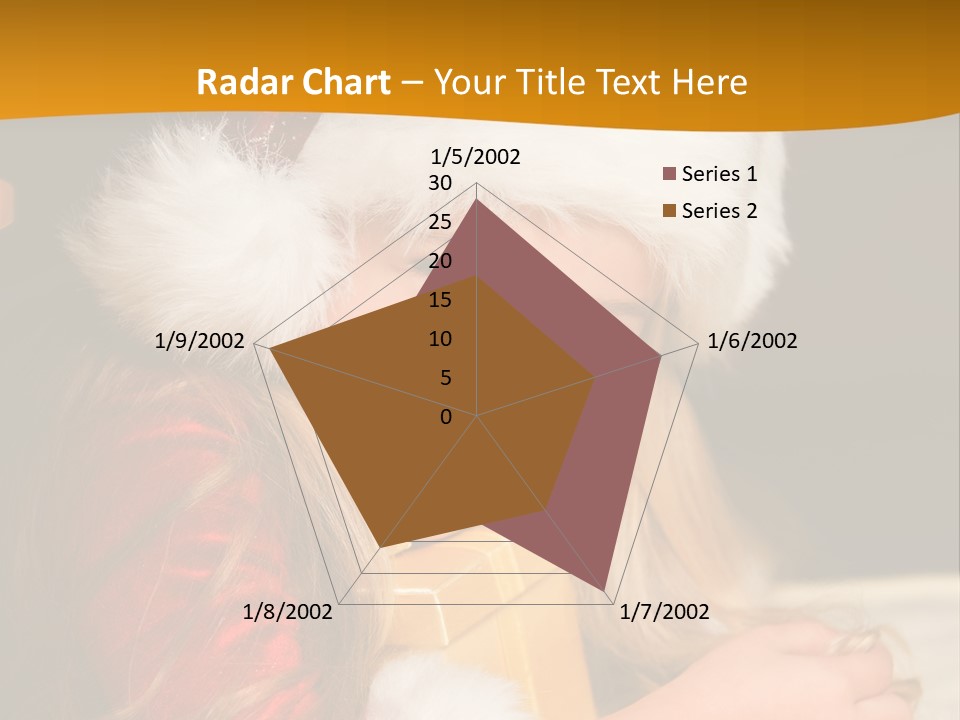 Christmas Girls PowerPoint Template