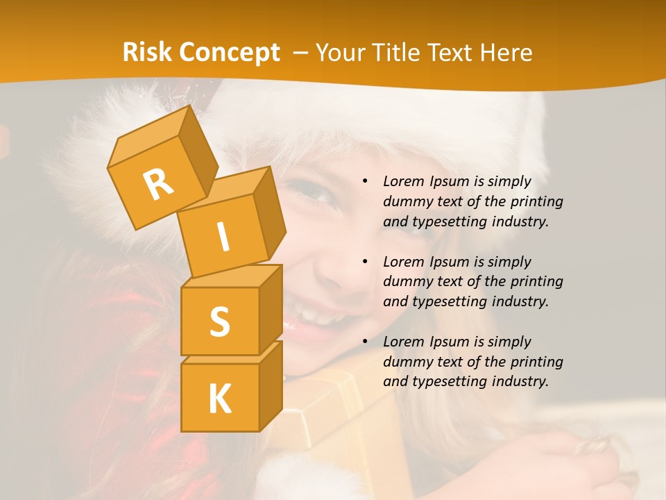 Christmas Girls PowerPoint Template