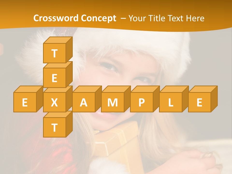 Christmas Girls PowerPoint Template