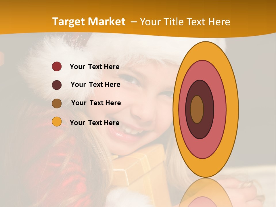 Christmas Girls PowerPoint Template