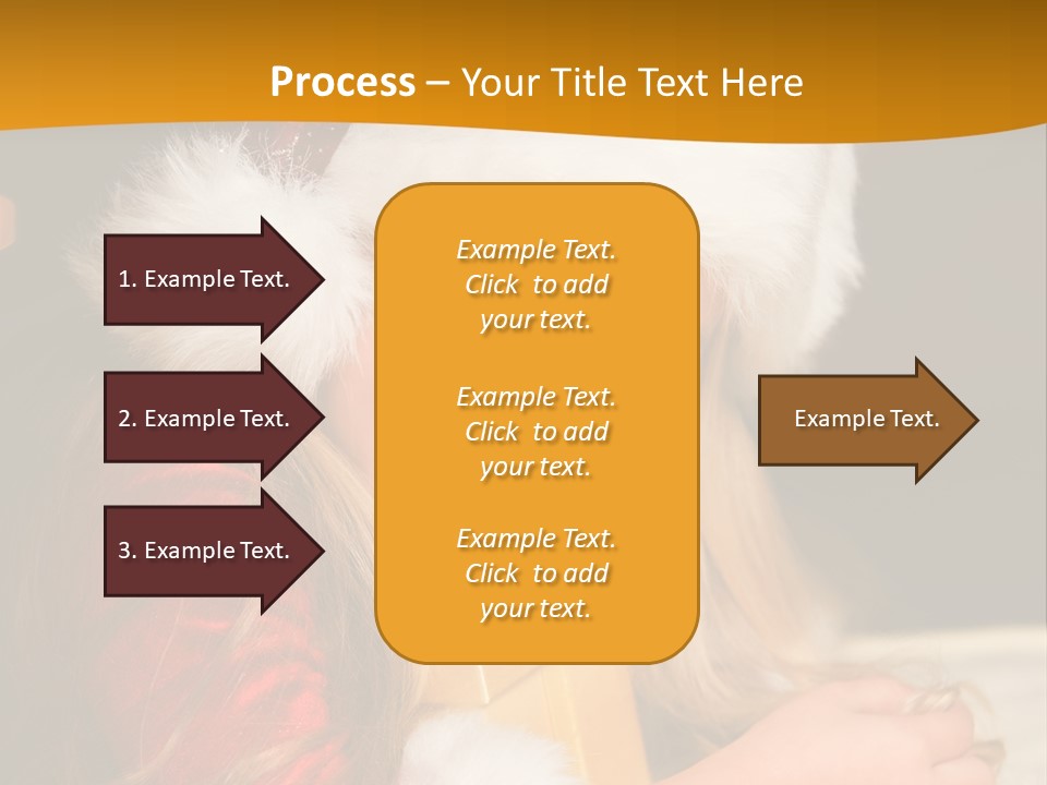 Christmas Girls PowerPoint Template