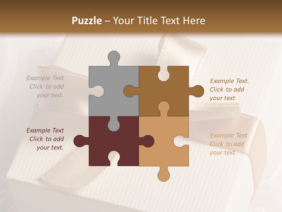 Wedding Gift PowerPoint Template