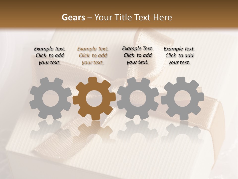 Wedding Gift PowerPoint Template