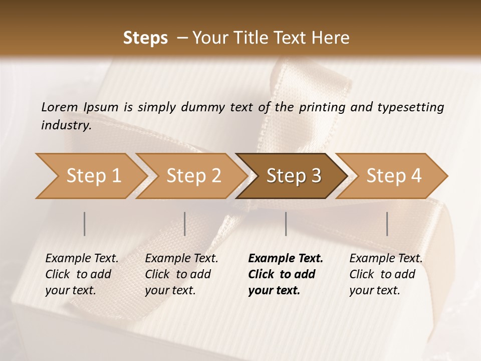 Wedding Gift PowerPoint Template