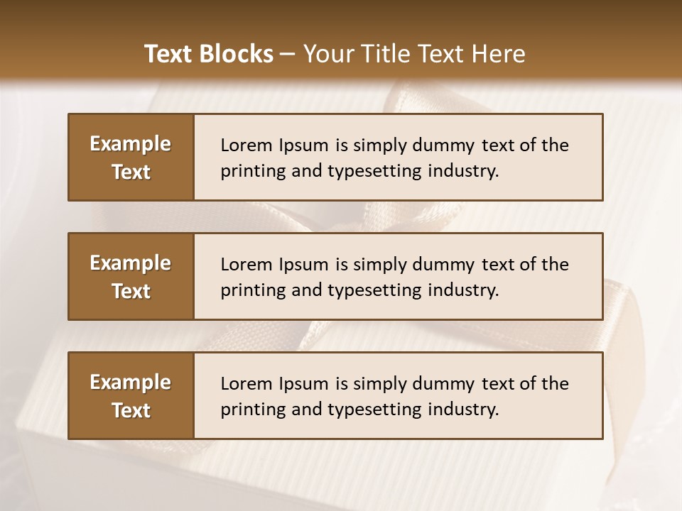 Wedding Gift PowerPoint Template