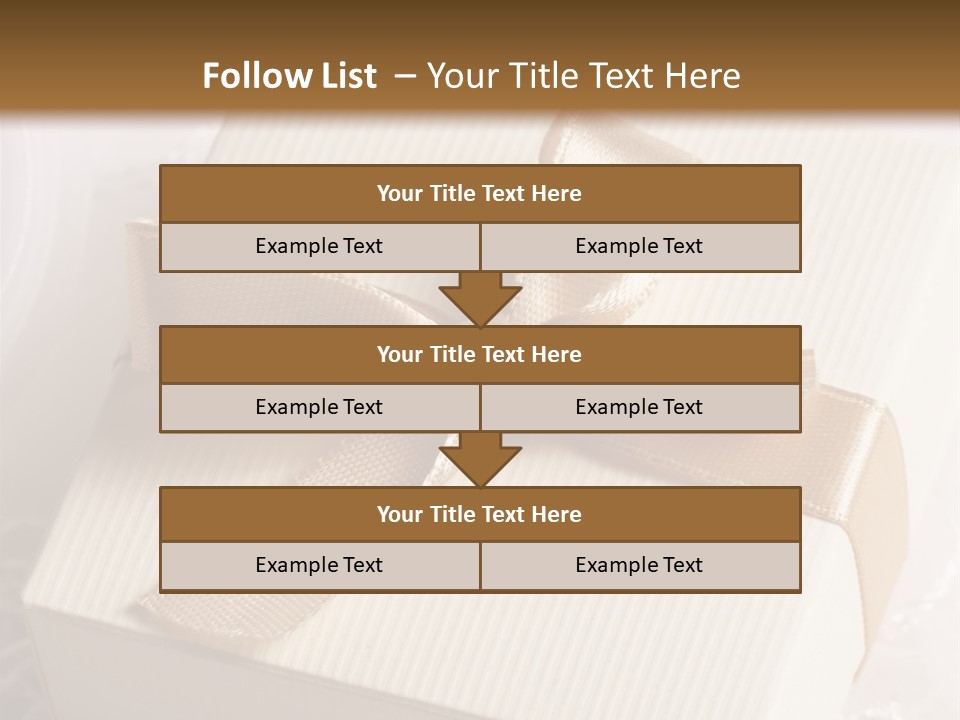 Wedding Gift PowerPoint Template