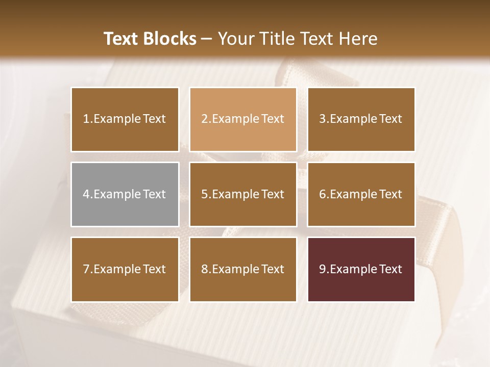 Wedding Gift PowerPoint Template