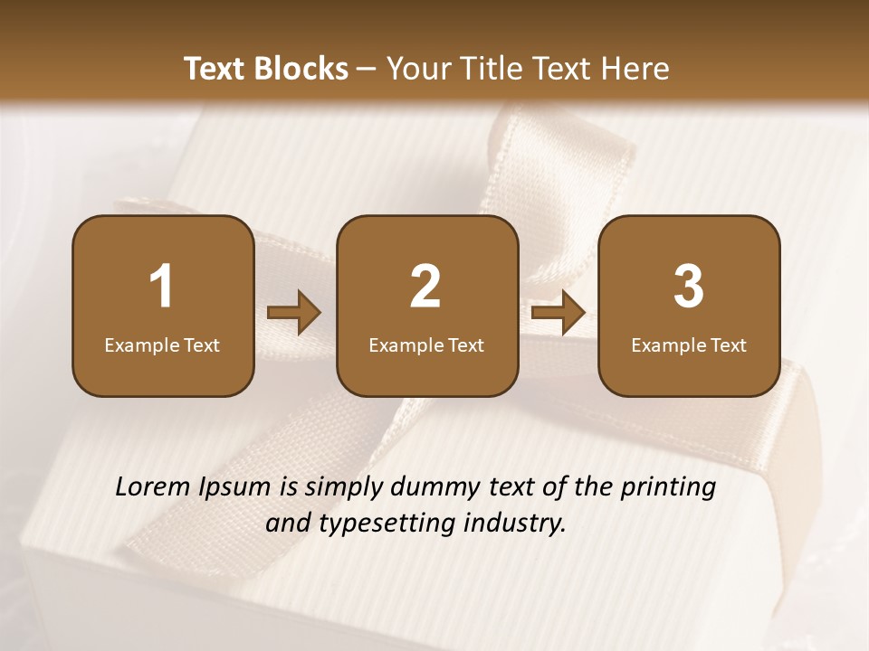 Wedding Gift PowerPoint Template