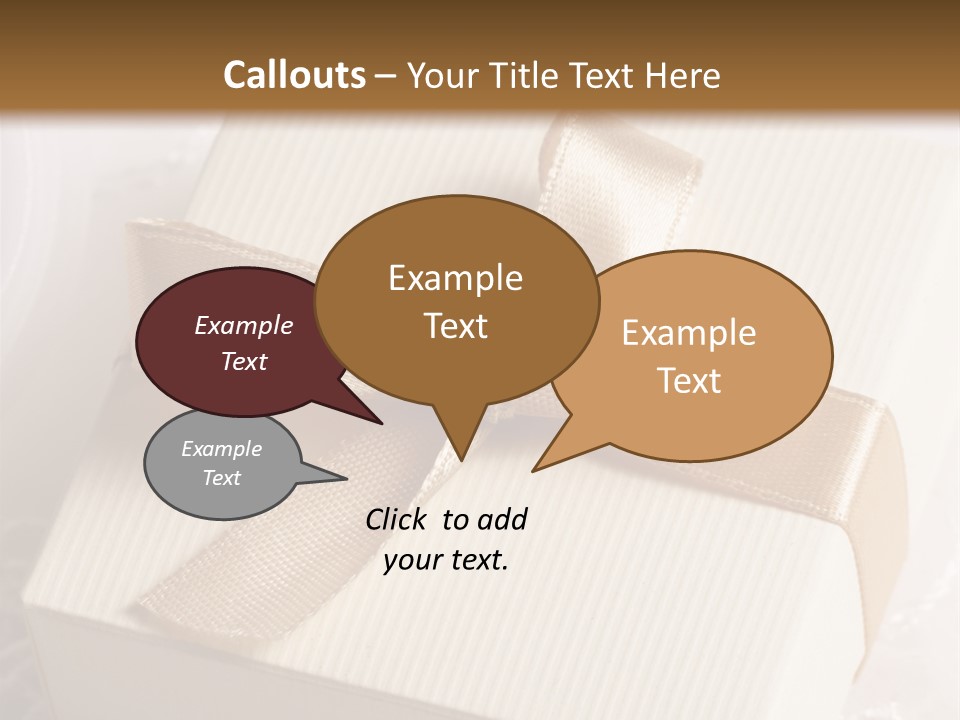 Wedding Gift PowerPoint Template