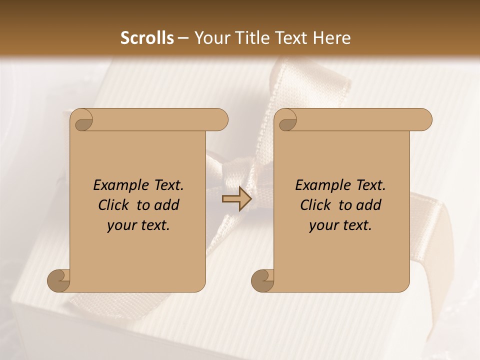 Wedding Gift PowerPoint Template